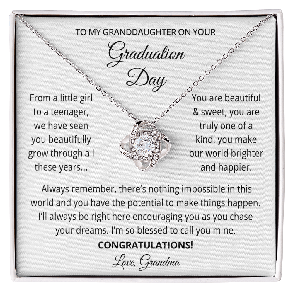 To My Granddaughter On Your Graduation Day From Grandma