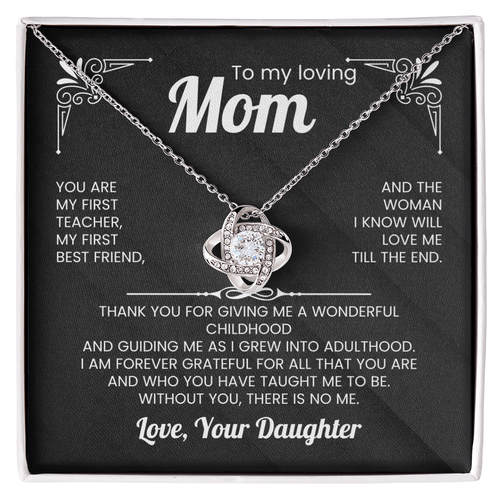 To My Mom Necklace from Daughter | #1 Meaningful 2026 Forever Love Gift