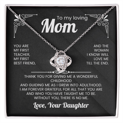 To My Mom Necklace from Daughter | #1 Meaningful 2026 Forever Love Gift