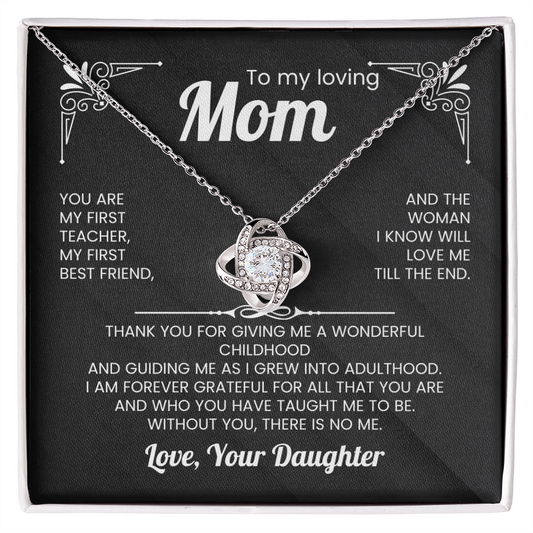 To My Mom Necklace from Daughter | #1 Meaningful 2026 Forever Love Gift
