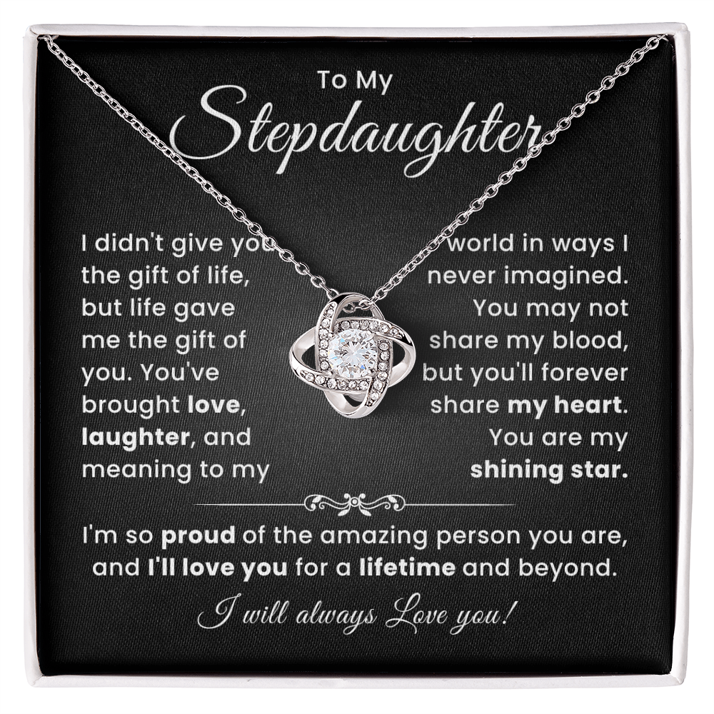 Bonus Daughter Gifts From Stepdad Stepmom With Heartfelt Message & Gift Box