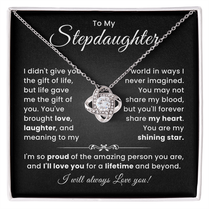 Bonus Daughter Gifts From Stepdad Stepmom With Heartfelt Message & Gift Box