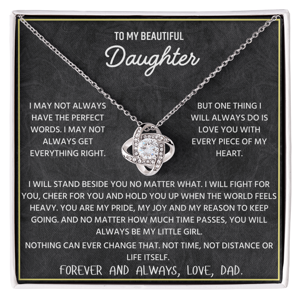Daughter Jewelry Gift from Dad – Heartfelt Gift for Birthday, Christmas & Graduation