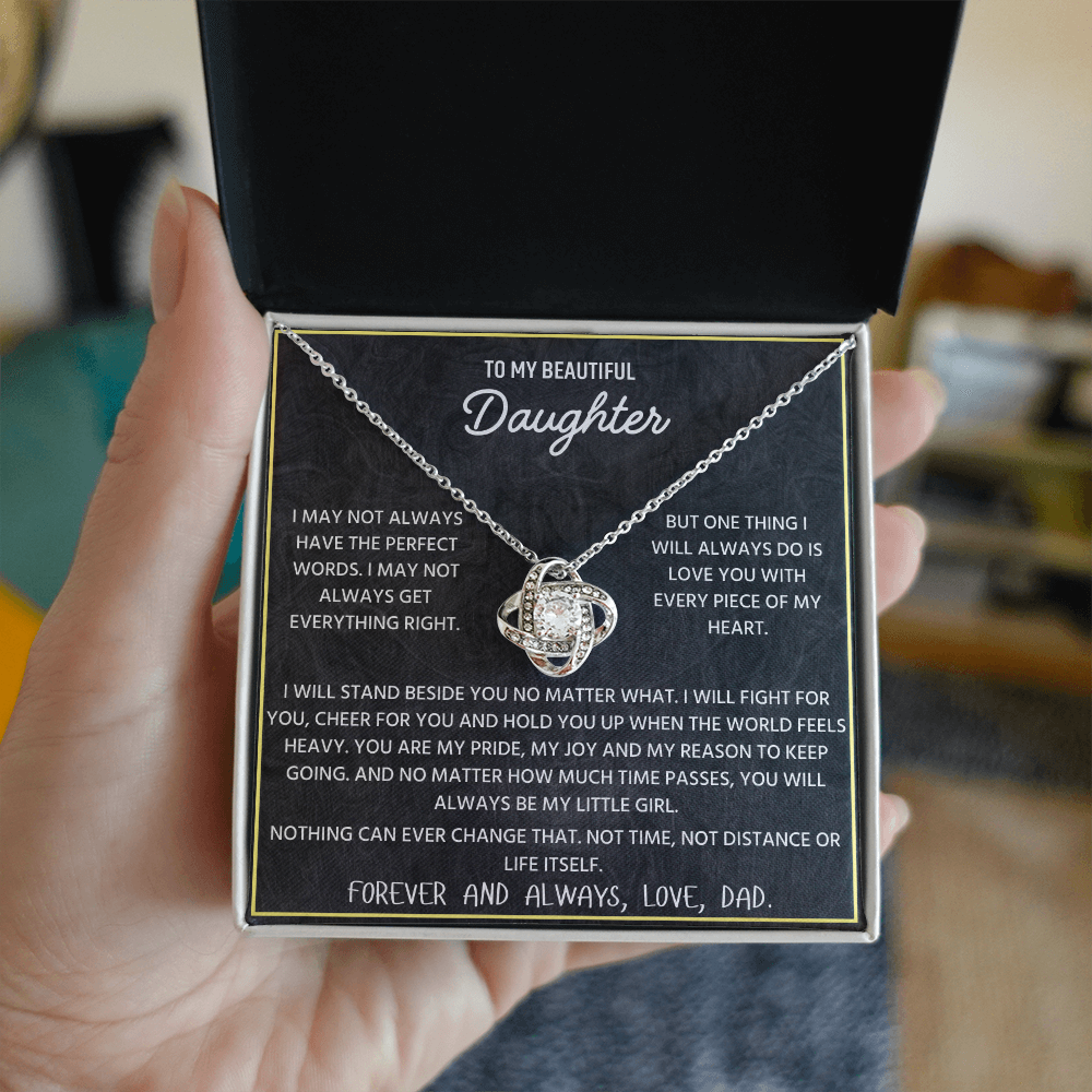 Daughter Jewelry Gift from Dad – Heartfelt Gift for Birthday, Christmas & Graduation
