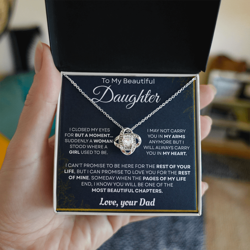To My Amazing Daughter – You Are the Greatest Blessing in My Life – Jewelry Gift