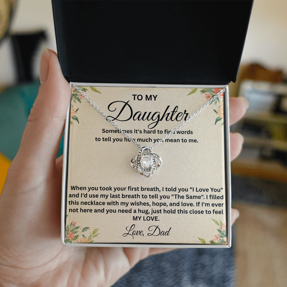 To My Amazing Daughter | My Love Will Always Be with You | Beautiful Jewelry Gift