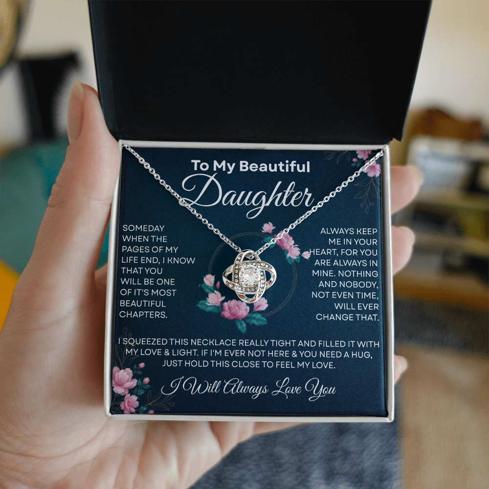 To My Badass Daughter | Stay Strong, Fearless & Unstoppable | Meaningful Jewelry Gift