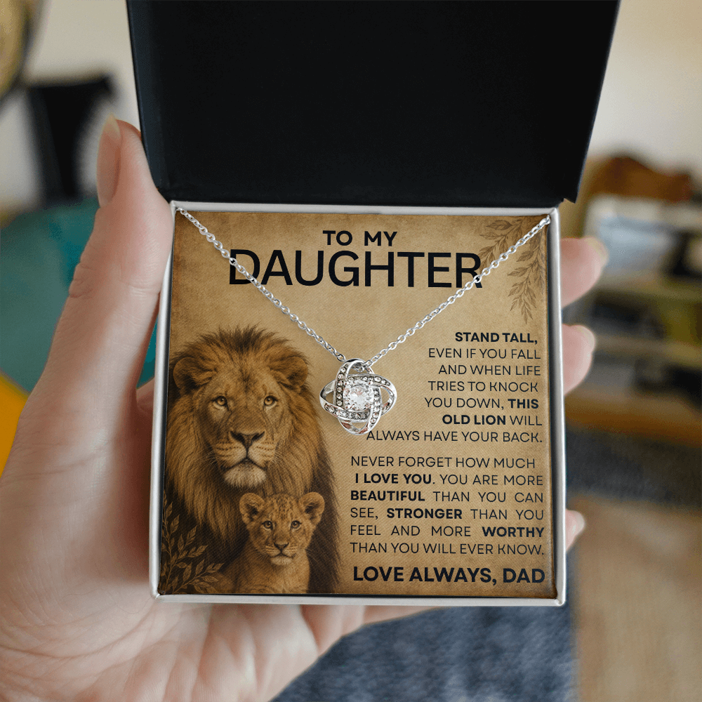 To My Beautiful Daughter | Never Forget How Much I Love You | Heartfelt Jewelry Gift
