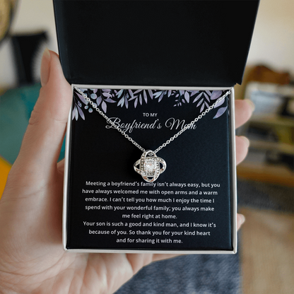 Boyfriend's Mom Gifts From Girlfriend – Necklace for Her, Mother's Day or Birthday Gift