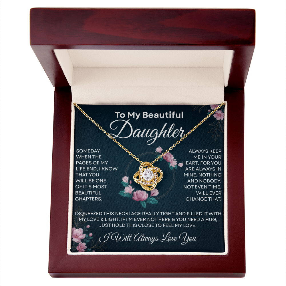 To My Badass Daughter | Stay Strong, Fearless & Unstoppable | Meaningful Jewelry Gift