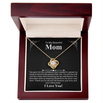 To My Mom Gift from Son | 2026 Best Selling "Strength & Love" Necklace