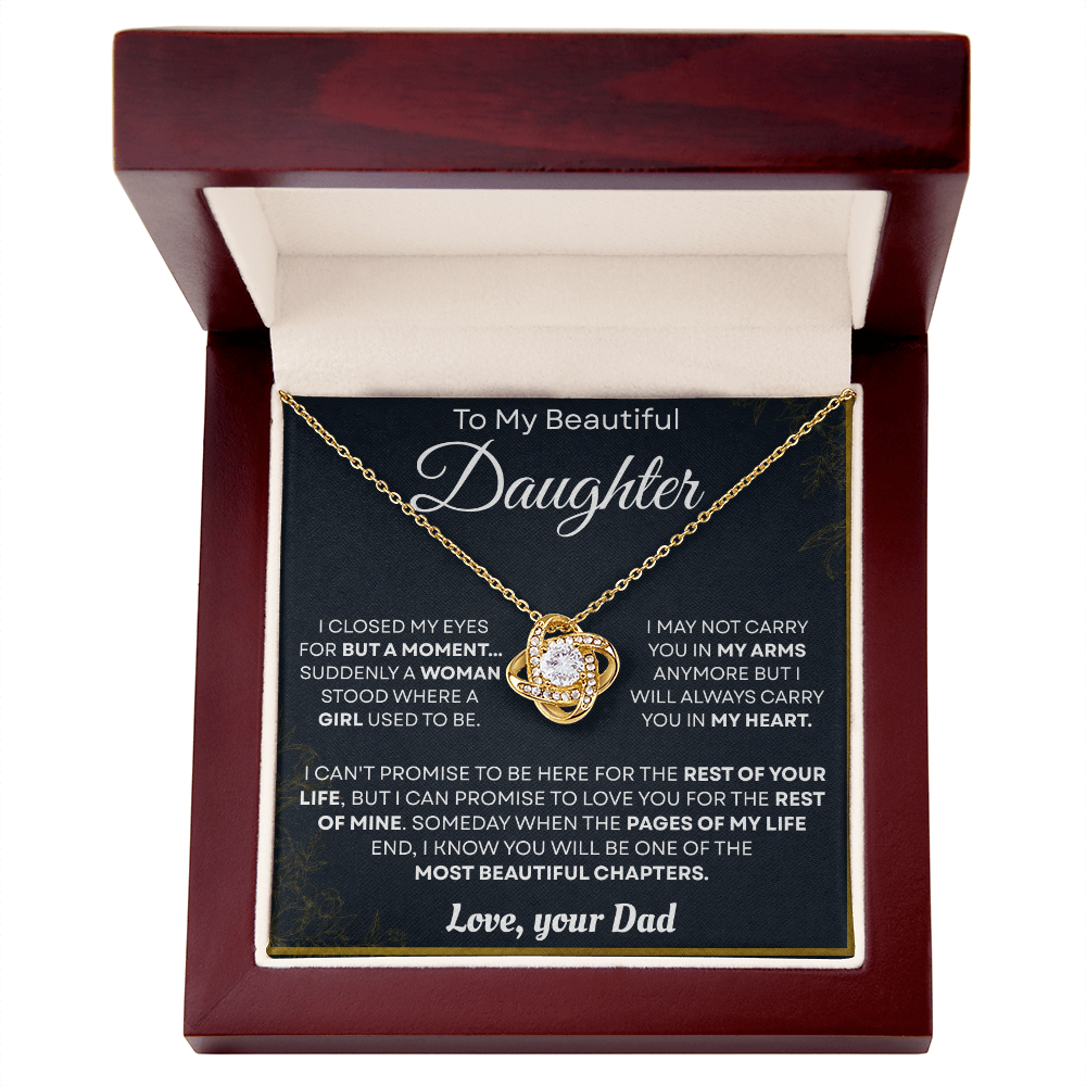 To My Amazing Daughter – You Are the Greatest Blessing in My Life – Jewelry Gift