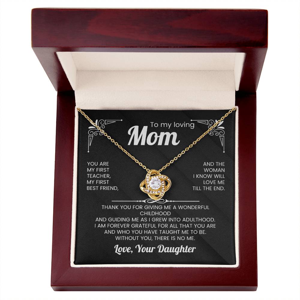 To My Mom Necklace from Daughter | #1 Meaningful 2026 Forever Love Gift
