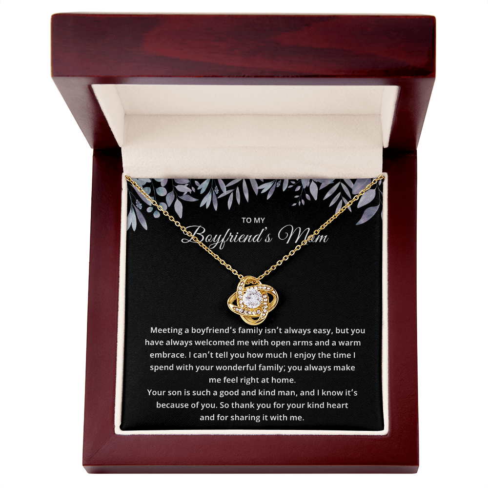 Boyfriend's Mom Gifts From Girlfriend – Necklace for Her, Mother's Day or Birthday Gift