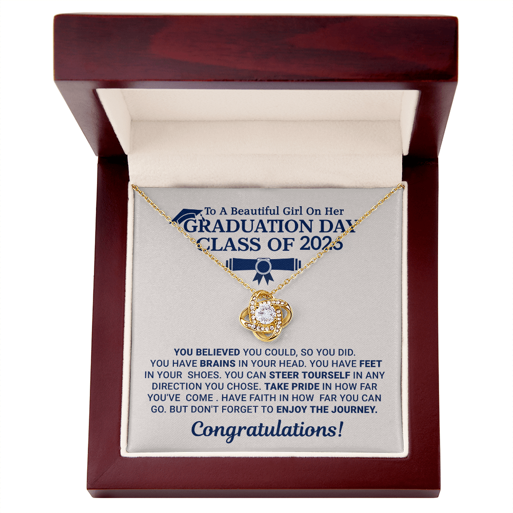 Graduation Necklace Gift for Daughter, Sister or Best Friend – Elegant Keepsake Jewelry for Her