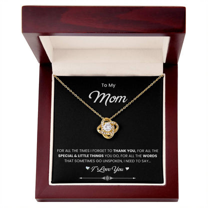 Sentimental Mother's Day Necklace Gift for Mom From Son or Daughter