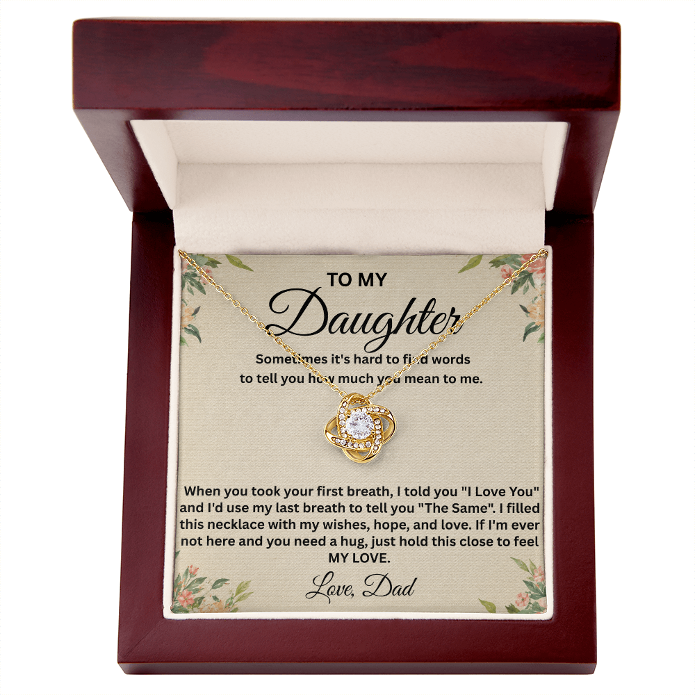 To My Amazing Daughter | My Love Will Always Be with You | Beautiful Jewelry Gift