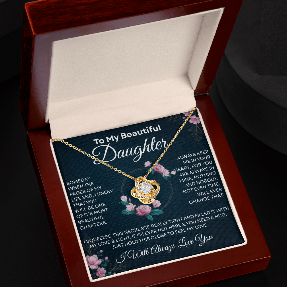 To My Badass Daughter | Stay Strong, Fearless & Unstoppable | Meaningful Jewelry Gift