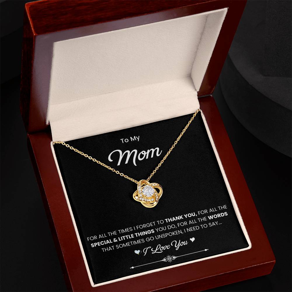 Sentimental Mother's Day Necklace Gift for Mom From Son or Daughter