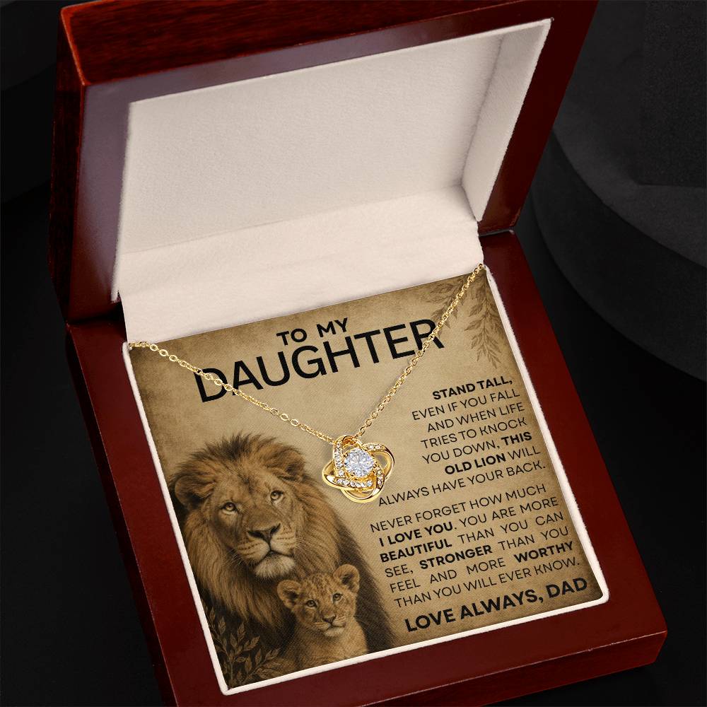 To My Beautiful Daughter | Never Forget How Much I Love You | Heartfelt Jewelry Gift