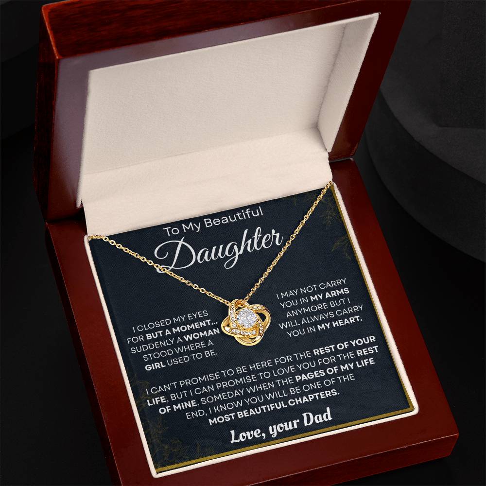 To My Amazing Daughter – You Are the Greatest Blessing in My Life – Jewelry Gift