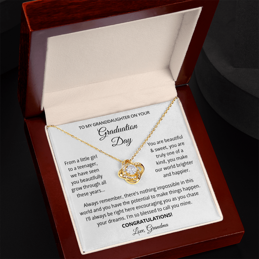 To My Granddaughter On Your Graduation Day From Grandma