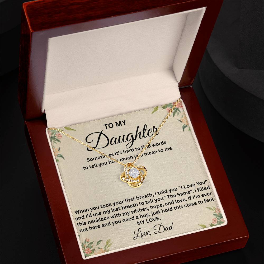 To My Amazing Daughter | My Love Will Always Be with You | Beautiful Jewelry Gift