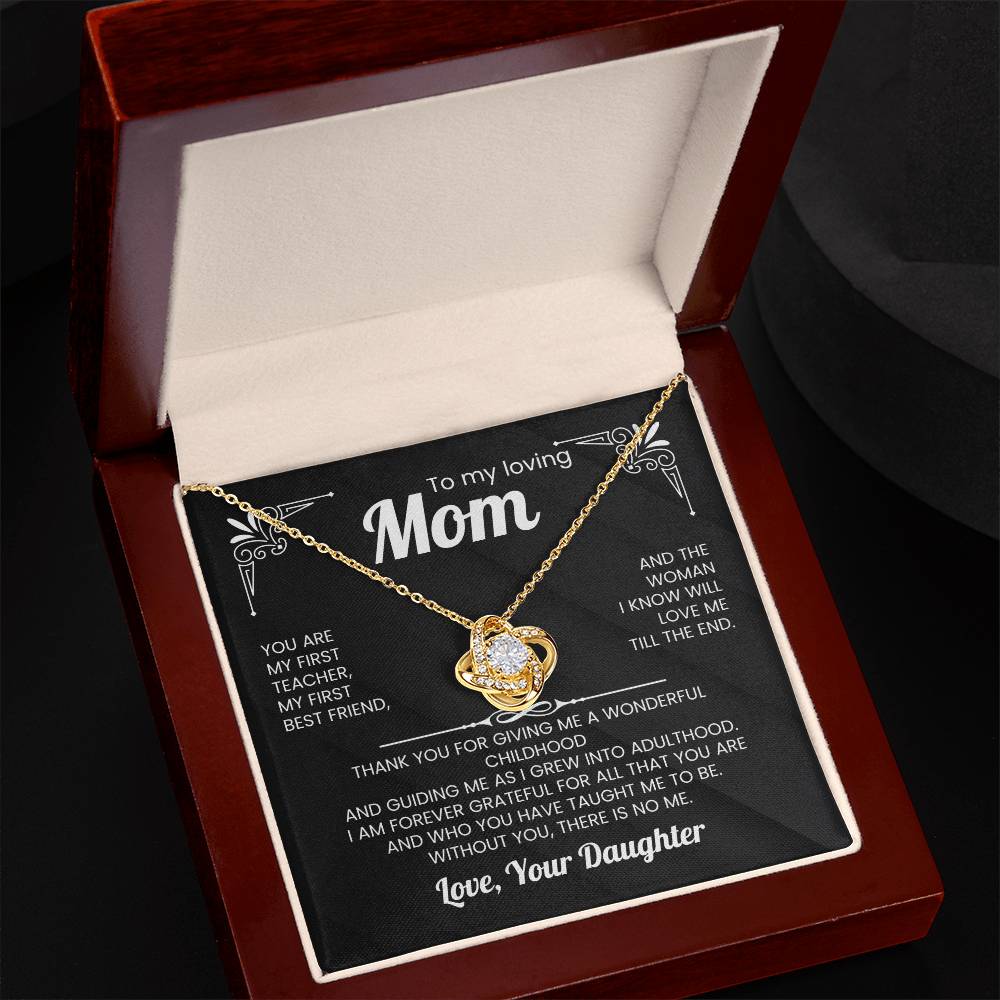 To My Mom Necklace from Daughter | #1 Meaningful 2026 Forever Love Gift