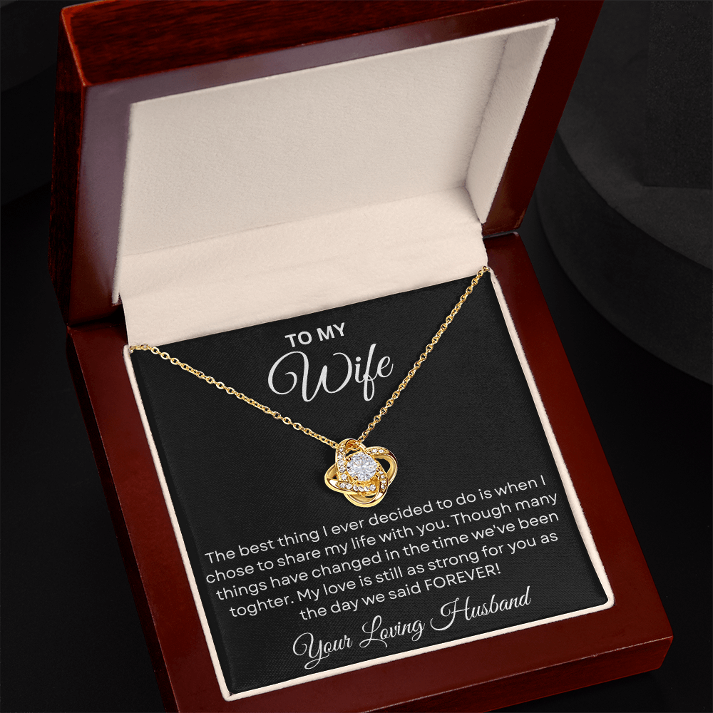 To My Wife - Thank You for Being My Forever and My Peace - Gift for Her