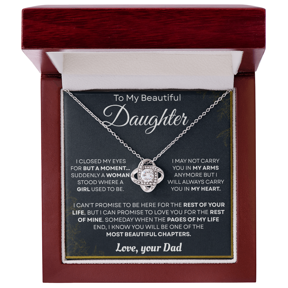 To My Amazing Daughter – You Are the Greatest Blessing in My Life – Jewelry Gift