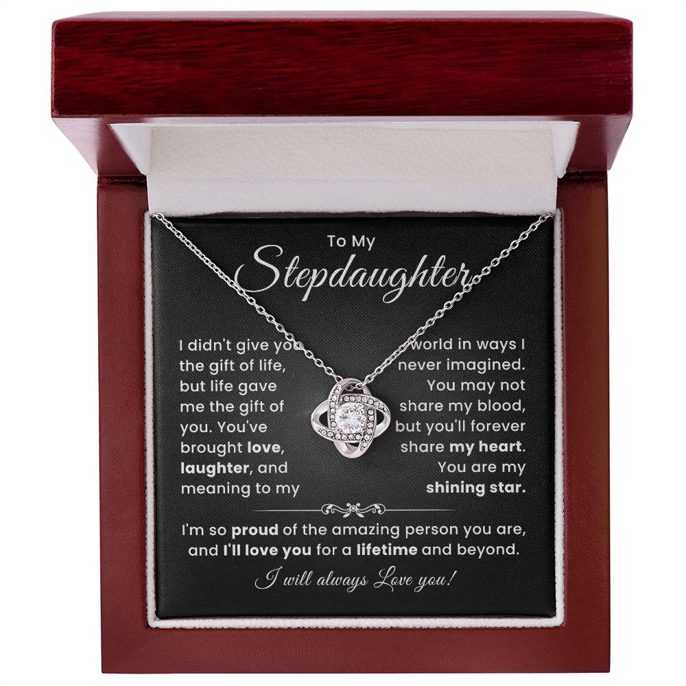 Bonus Daughter Gifts From Stepdad Stepmom With Heartfelt Message & Gift Box