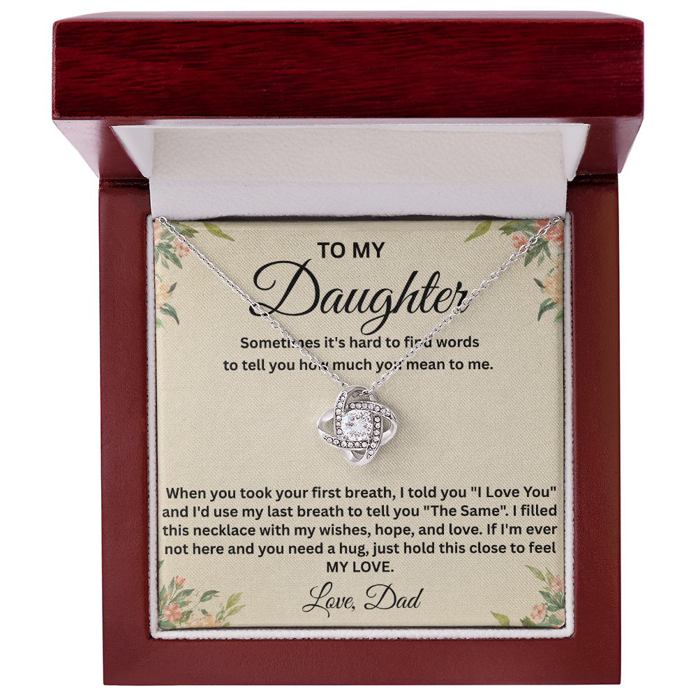 To My Amazing Daughter | My Love Will Always Be with You | Beautiful Jewelry Gift