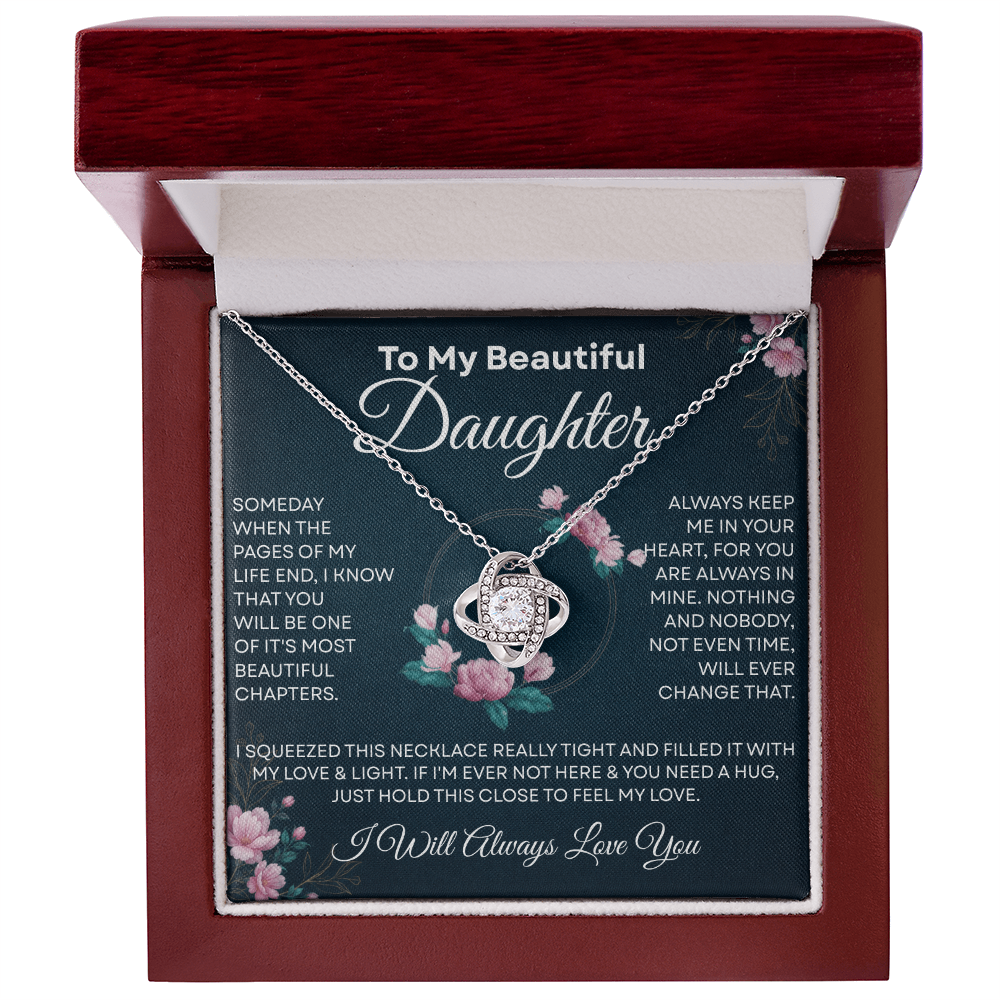 To My Badass Daughter | Stay Strong, Fearless & Unstoppable | Meaningful Jewelry Gift