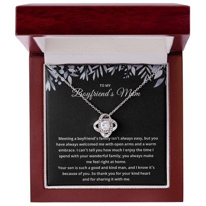 Boyfriend's Mom Gifts From Girlfriend – Necklace for Her, Mother's Day or Birthday Gift