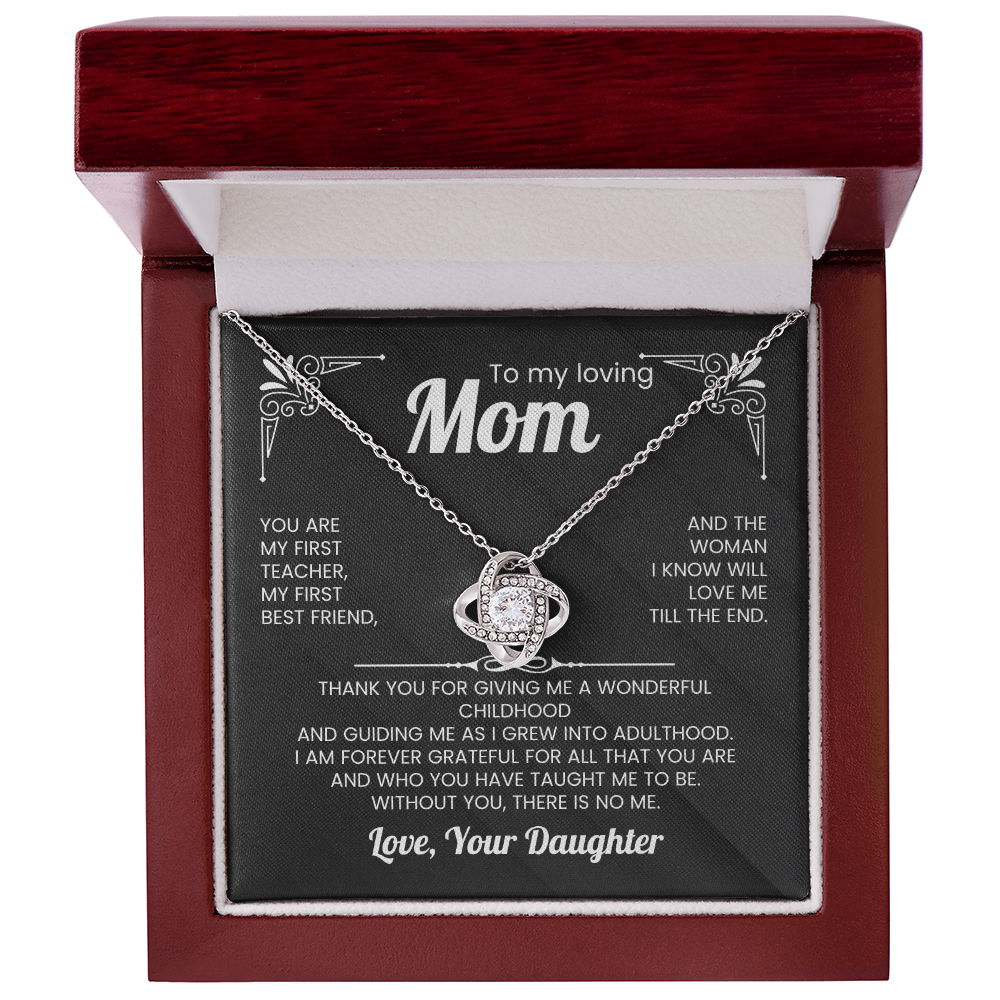 To My Mom Necklace from Daughter | #1 Meaningful 2026 Forever Love Gift