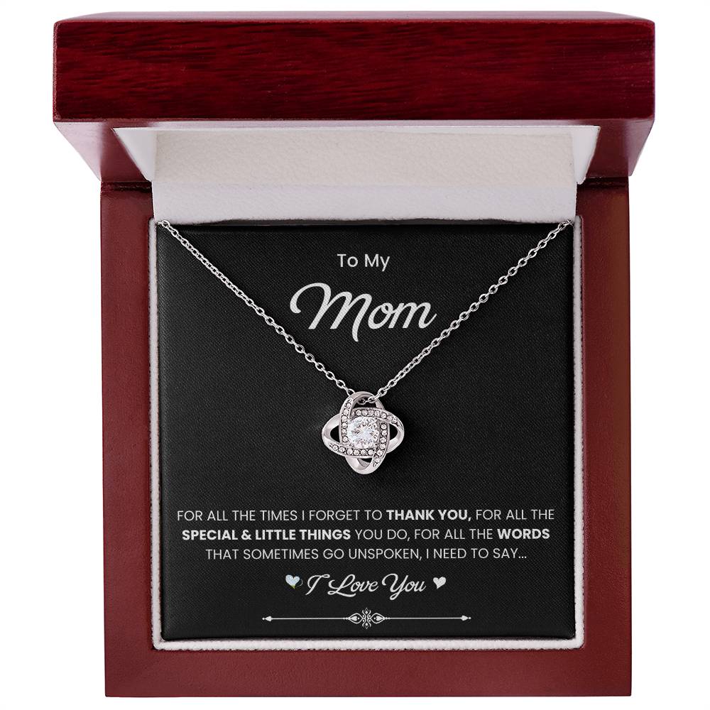 Sentimental Mother's Day Necklace Gift for Mom From Son or Daughter