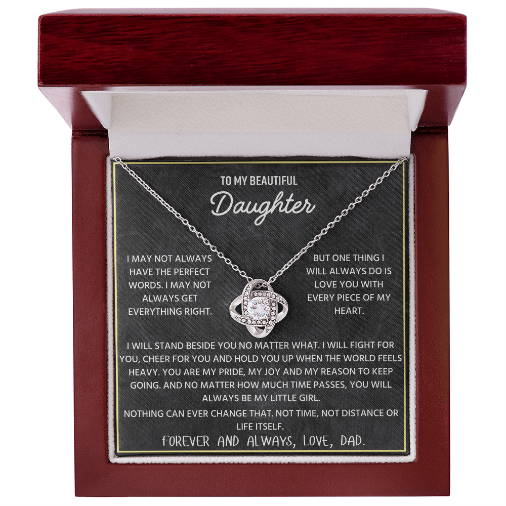 Daughter Jewelry Gift from Dad – Heartfelt Gift for Birthday, Christmas & Graduation