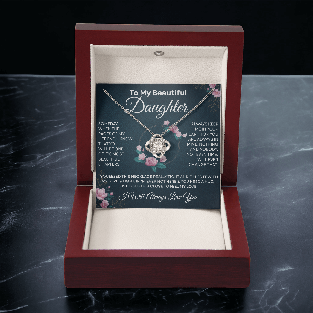 To My Badass Daughter | Stay Strong, Fearless & Unstoppable | Meaningful Jewelry Gift