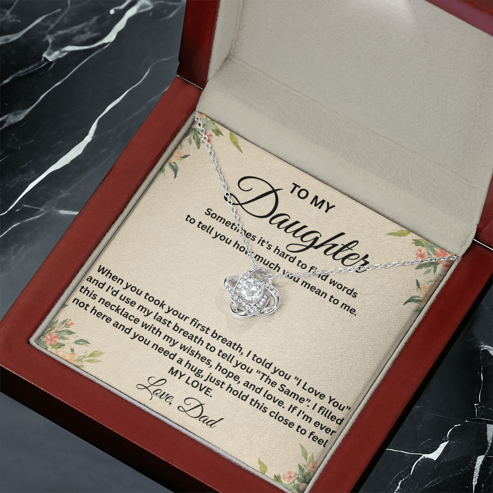 To My Amazing Daughter | My Love Will Always Be with You | Beautiful Jewelry Gift