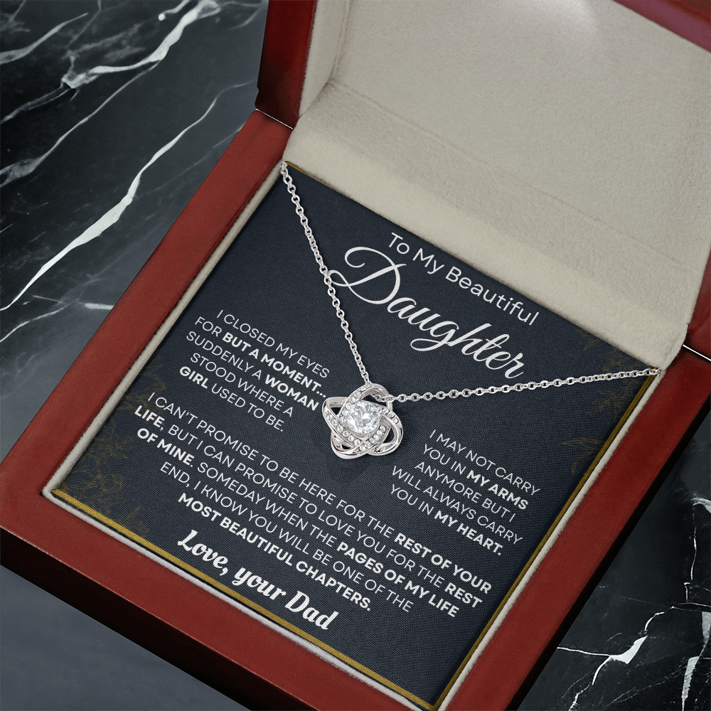 To My Amazing Daughter – You Are the Greatest Blessing in My Life – Jewelry Gift