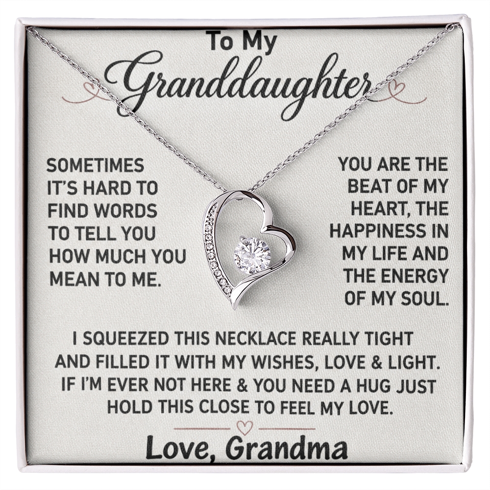 To My Beautiful Granddaughter - Meaningful Gift of Love and Connections