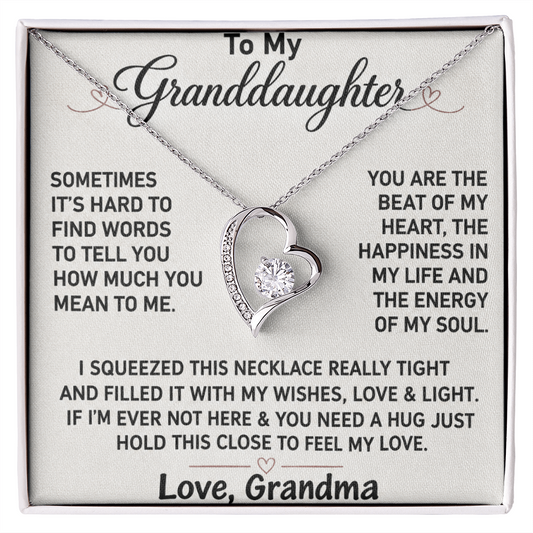 To My Beautiful Granddaughter - Meaningful Gift of Love and Connections
