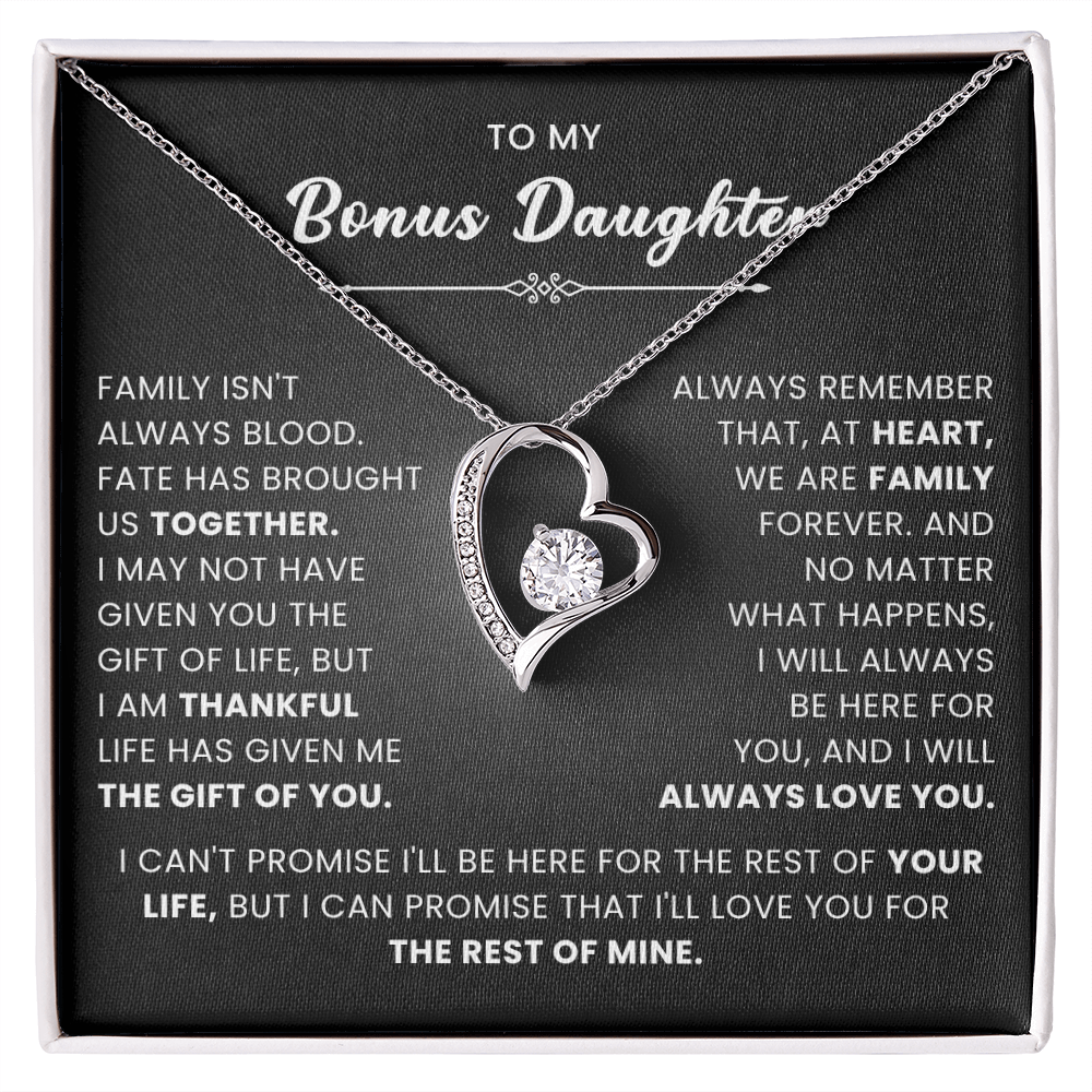 Jewelry Gifts for Stepdaughter at Wedding, Necklaces for Stepdaughter From Stepdad