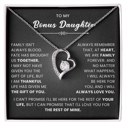 Jewelry Gifts for Stepdaughter at Wedding, Necklaces for Stepdaughter From Stepdad