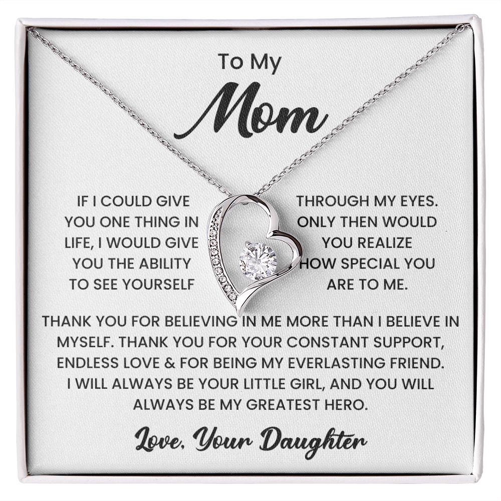 To My Mom Necklace Gifts Meaningful Gift to Mom From Son