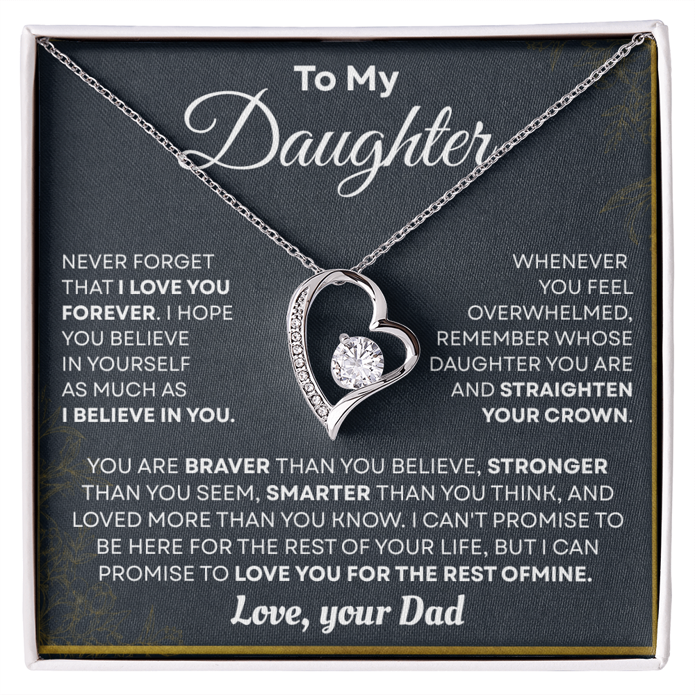 To My Daughter – Beautiful Jewelry Gift | Meaningful Birthday, Christmas & Graduation Gift