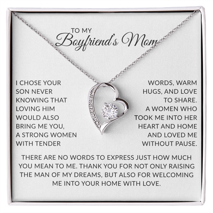 Necklace Gift for Boyfriend's Mom – Sentimental Jewelry for Mother's Day