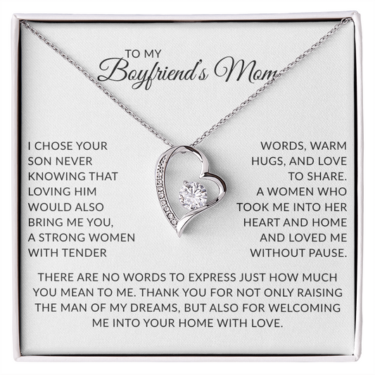 Necklace Gift for Boyfriend's Mom – Sentimental Jewelry for Mother's Day