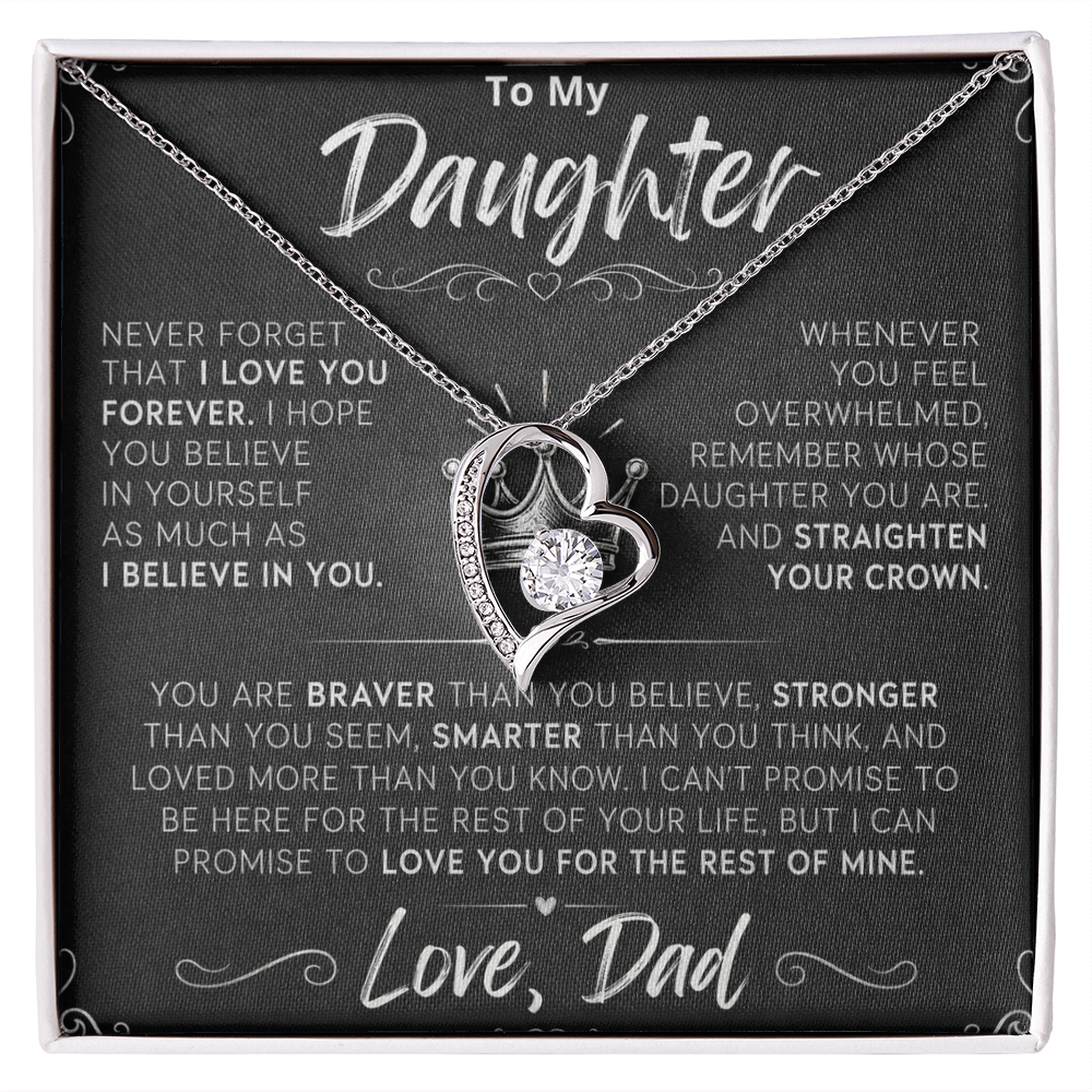 To My Beautiful Daughter – A Loving Jewelry Gift from Mommy, Perfect for Every Occasion