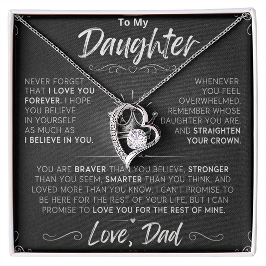 To My Beautiful Daughter – A Loving Jewelry Gift from Mommy, Perfect for Every Occasion